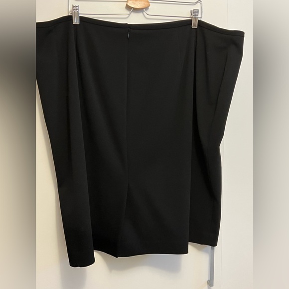 Plus Size Calvin Klein Black Suit Skirt Size 24W - Picture 3 of 5